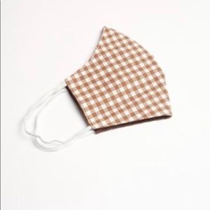 Cotton face mask with ear loops NWT